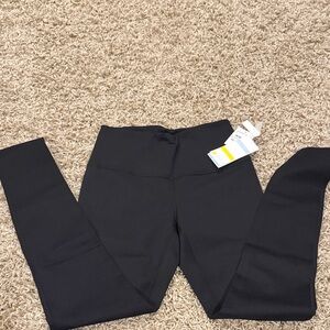 Zella womens Black High-Waist live on Leggings. Size small